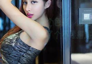 TuiGirl – 黑色也是个色彩，赵惟依，你的写真图册让我思考了个不可描述的事情。