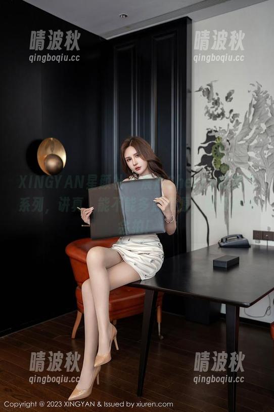 XINGYAN星颜社 - 晨晨Cherry的黑白系列，讲真，能不能多点资源，她真的超会拍！