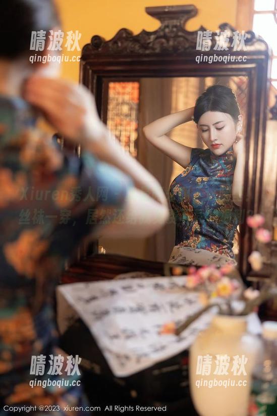 Xiuren秀人网 - 就是阿朱啊，这腿型！丝袜一穿，居然还给我免费下载的福利？