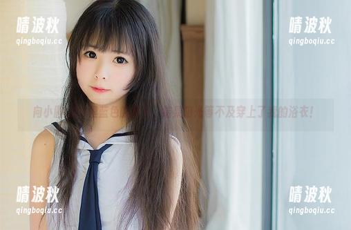 向小圆COS里蓝色的夏天，结果阳光等不及穿上了我的浴衣！