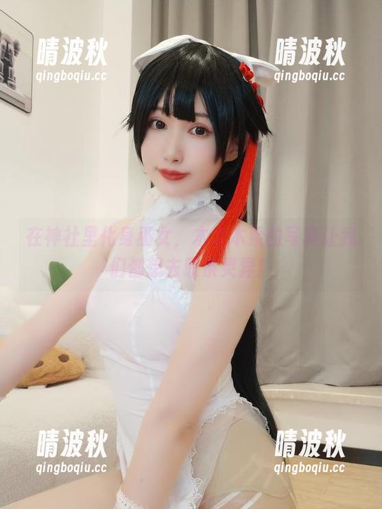 在神社里化身巫女，木之本果的写真让我们都想去联系灵异！